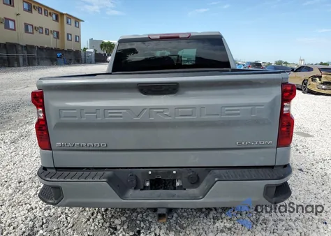 2024 Chevrolet Silverado C1500 Custom из США, поврежденный, VIN 3GCPABEK8RG456628